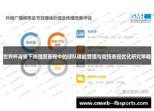 世界杯背景下高强度赛程中的球队体能管理与竞技表现优化研究策略
